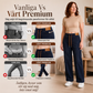 ✨ Casual-favorit 👖 Långa damjeans med dragsko – avslappnad passform, bekväma och modern denimlook