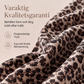 ✨Tidlös statement-stil | Långärmad maxiklänning med leopardmönster för damer