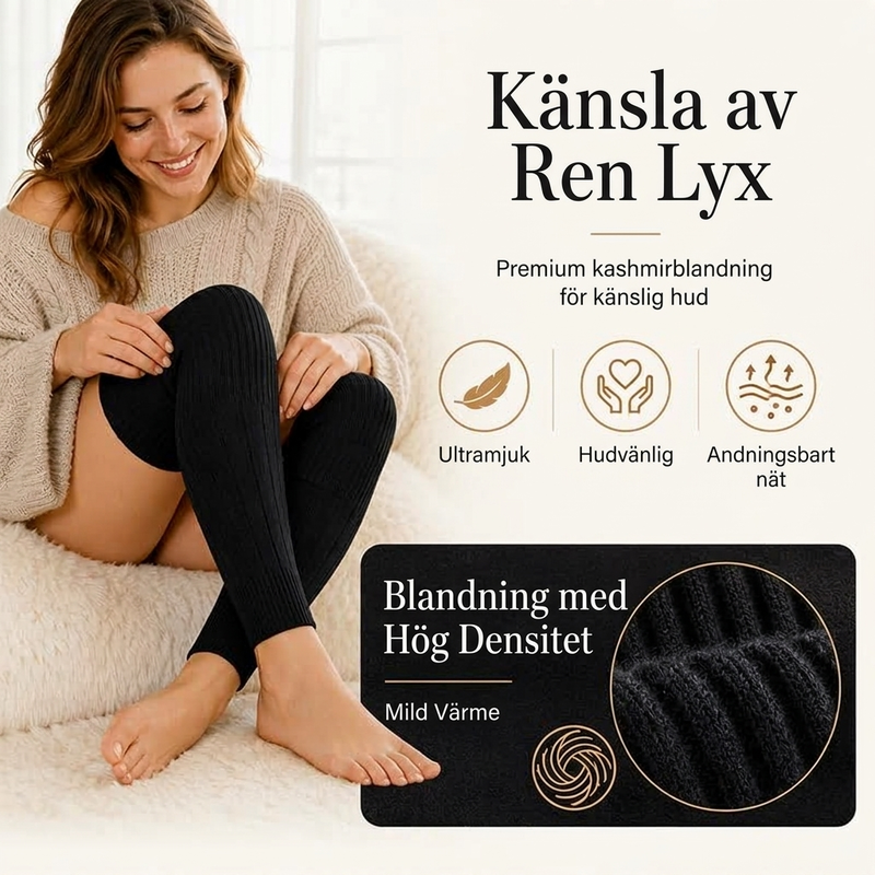 ✨Unisex-knästrumpor i extra lång kashmir