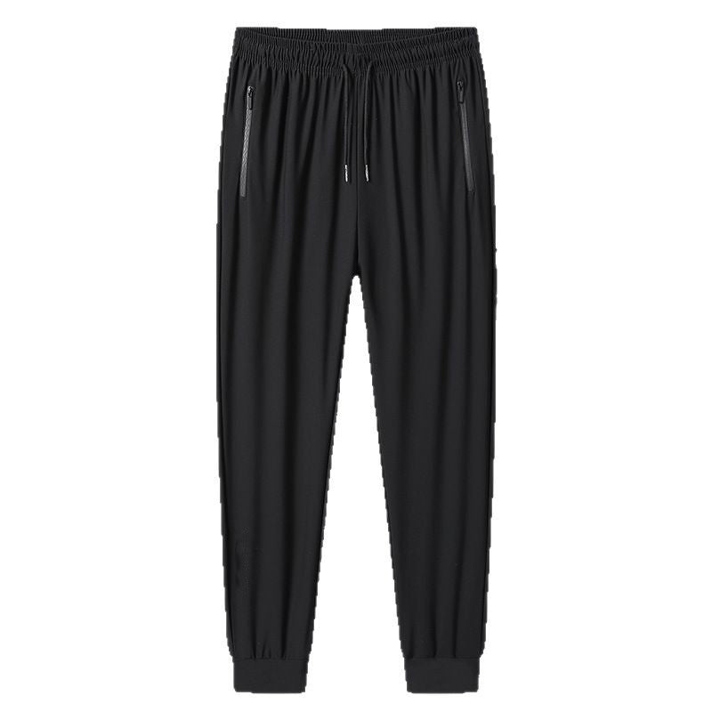 🏃 50% RABATT NU! 💨 Herr Snabbtorkande Sportbyxor – Andningsbara, 4-vägss Stretch & Dragkedjefickor ✨
