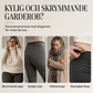 Leggings i PU-läder med hög midja för damer