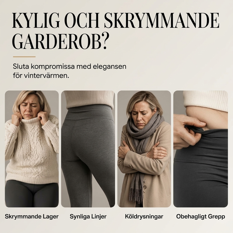 Leggings i PU-läder med hög midja för damer