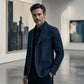 Stilslimmad jeansblazer för män