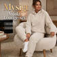 ☁️ Mysigt vinter-set ✨ Fleece-hemkläder för damer med huvtröja och byxor – mjuka, varma och bekväma