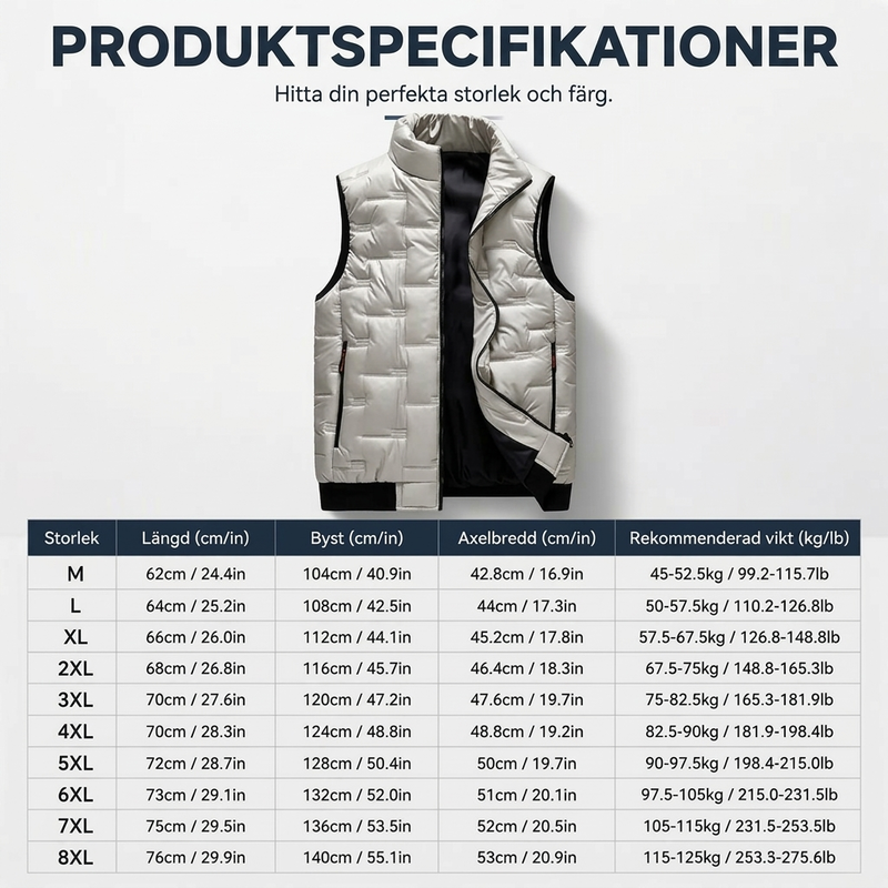 🛠️ Urban Outdoor ✨ Varm funktionsväst – Praktisk design, bekväm och mångsidig för kalla dagar