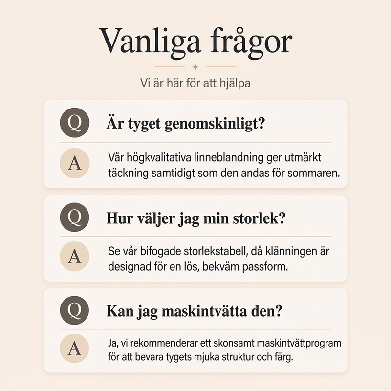 Damens lediga maxiklänning med fickor