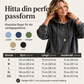 📢🎉50 % rabatt!!!🛍️✨Avslappnad jeanshoodie för damer
