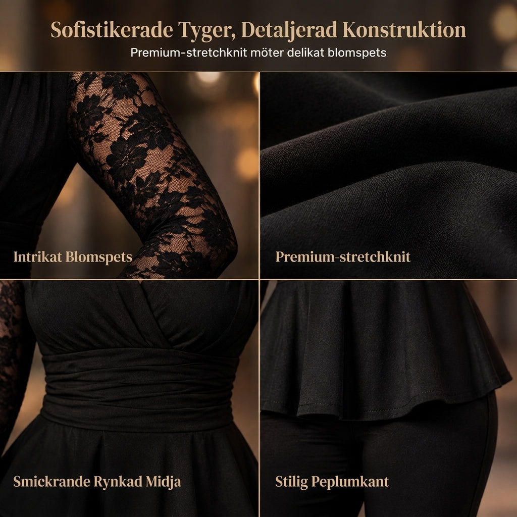 📢🎉50 % rabatt!!!🛍️✨Elegant tvådelat byxset för damer
