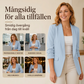 Kvinnors avslappnade, mångsidiga slim-fit kavaj