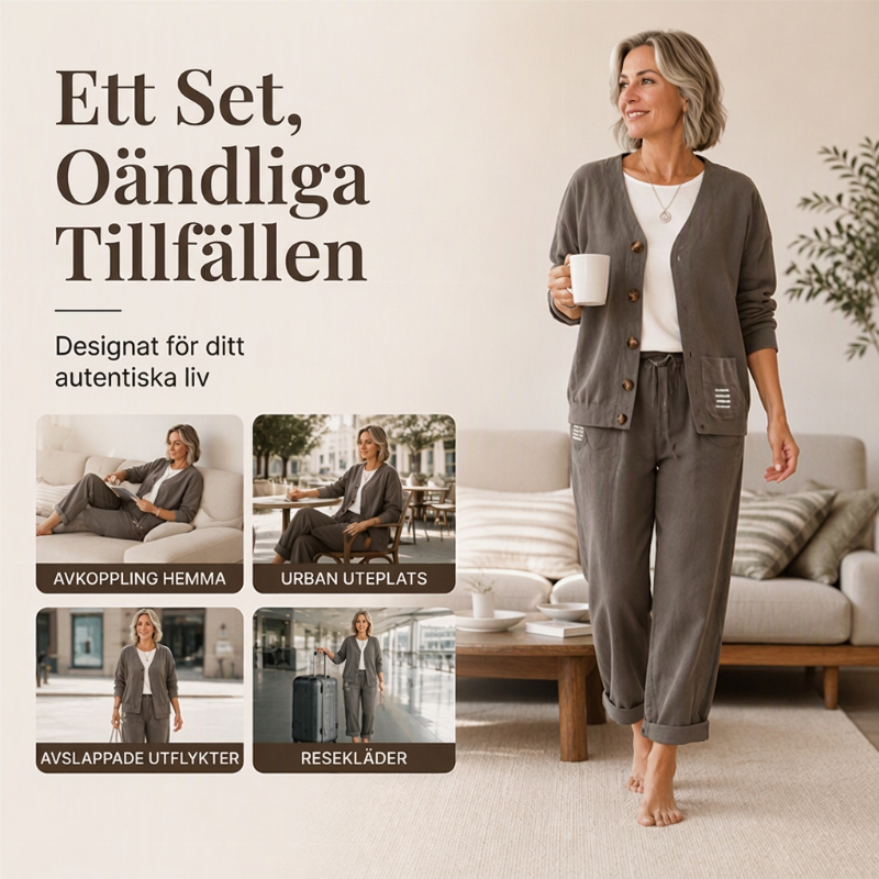 Lampull, 2 delars set i casual stil för dam