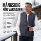 🖤Black Friday – Förhandstillgång: 40 % Rabatt🖤Varmt vinterväst i diamantkviltat tyg för män