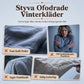 🖤Black Friday – Förhandstillgång: 40 % Rabatt🖤Varm Hoodie Dam – Mjuk Fleecefodrad Huvtröja med Vintage Tryck, Mysig Komfort & Vinterstil