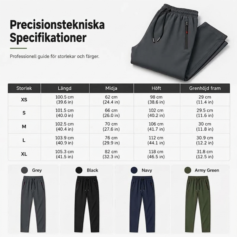 Smidiga och bekväma pendlingsbyxor för kvinnor