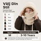 🧢Vindtät termisk cykelbalaklava för barn