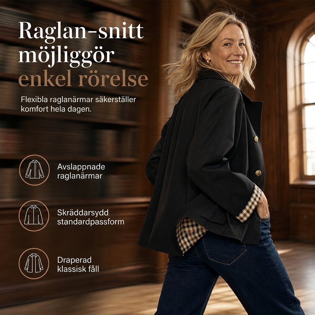 Kvinnor Casual Långärmad Enknäppning Höst Vinter Kappa