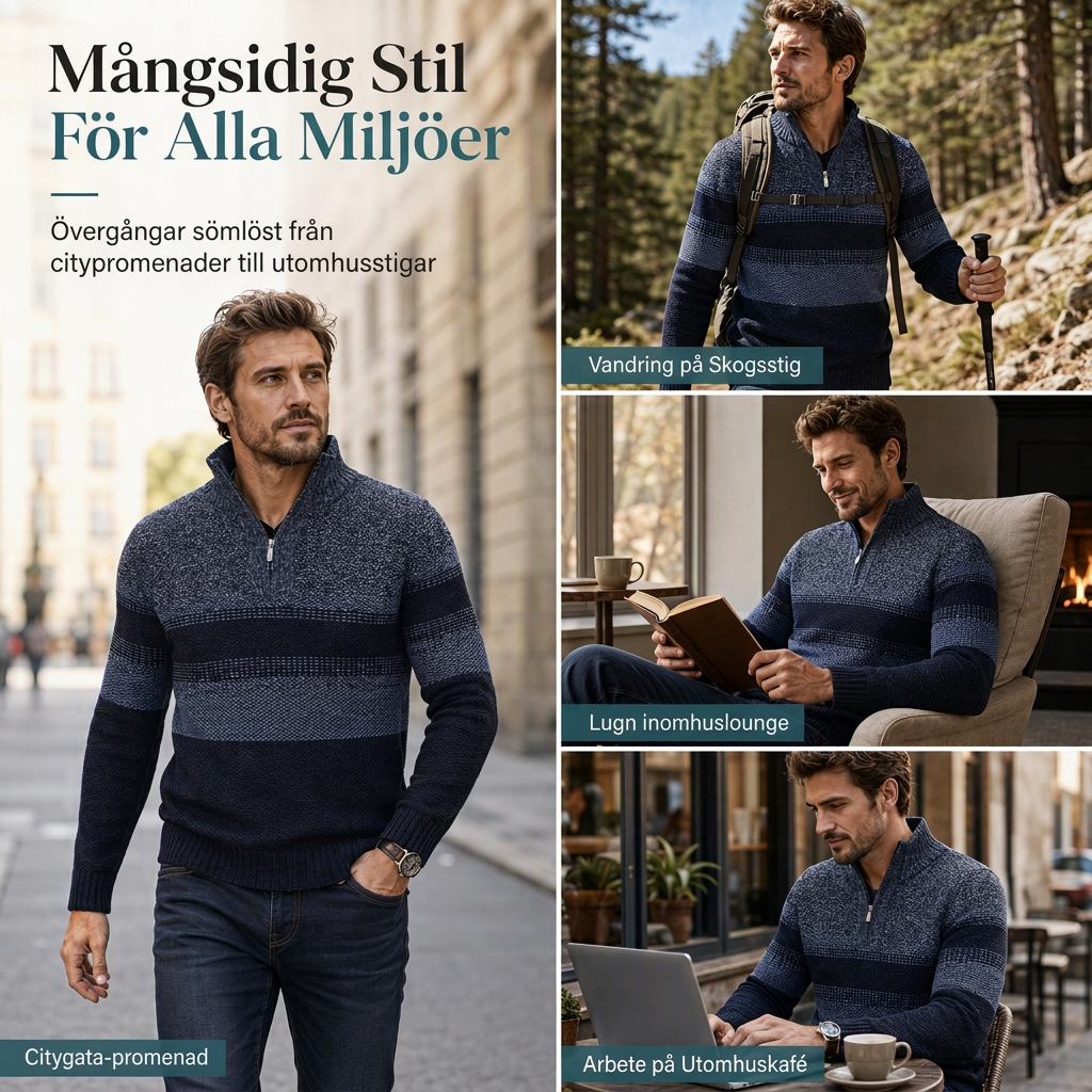 Vintertröja för män med huva, fleecefoder, rutigt stickad cardigan, tjock långärmad kappa