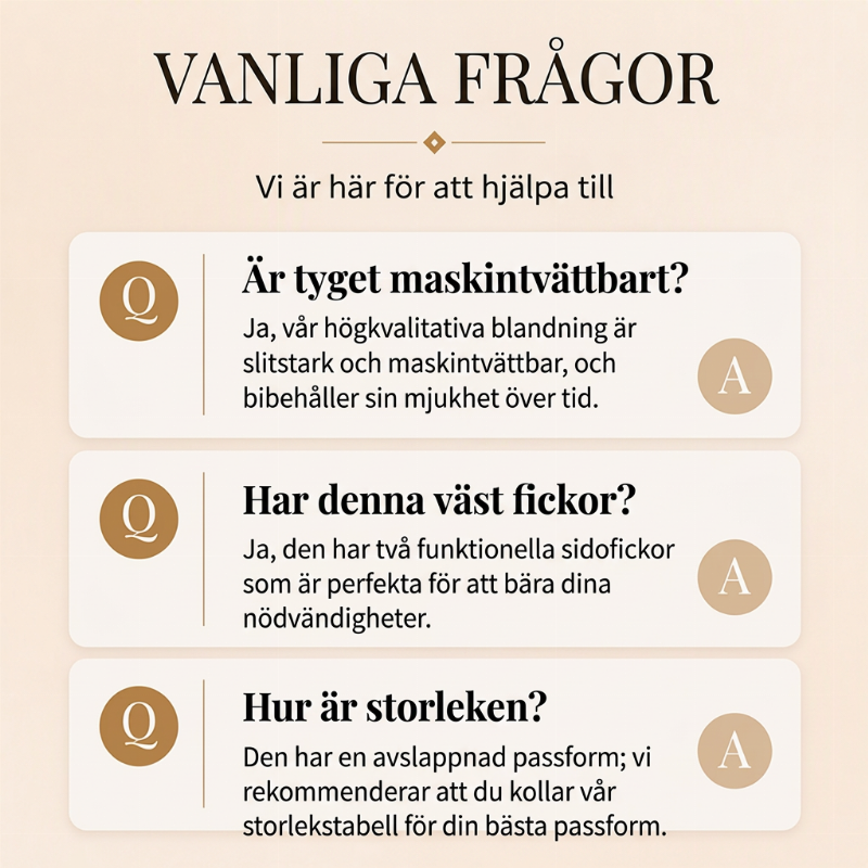 Varmt sherpa-väst för kvinnor, ledig stil