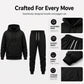 Men's Casual Hoodie & Sweatpants 2-Piece Set