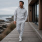 Men's Casual Hoodie & Sweatpants 2-Piece Set