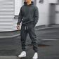 Men's Casual Hoodie & Sweatpants 2-Piece Set