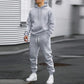 Men's Casual Hoodie & Sweatpants 2-Piece Set