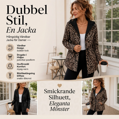 ⌛Tidsbegränsat erbjudande: 50 % rabatt🔥🧥Vändbar hoodiejacka med dragkedja för damer✨