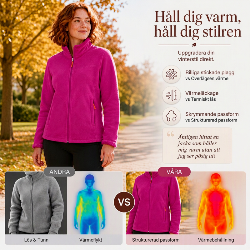 🧥Varm och skön vinterjacka för kvinnor