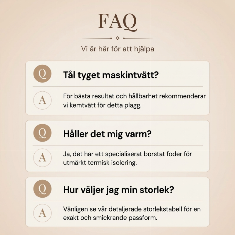 Elegant vinterullkapp för kvinnor