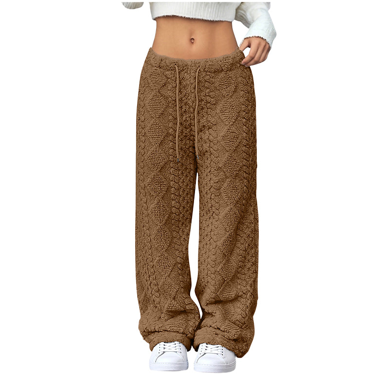📢🎉50 % rabatt!!!🛍️✨Mysig värme och avslappnad komfort – Fodrade dambyxor