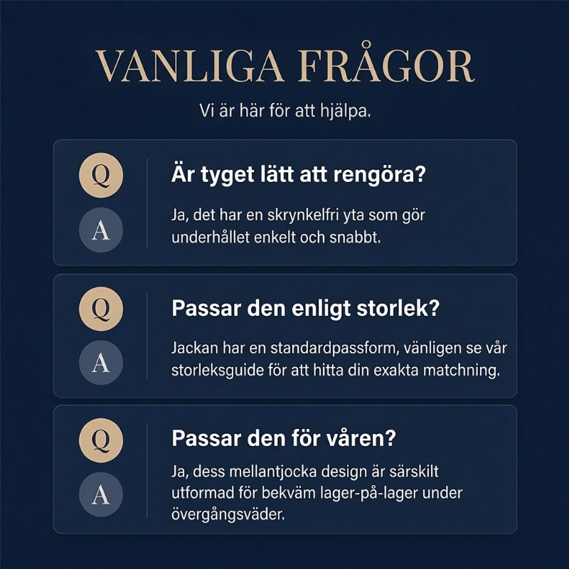 ✨Begränsat antal i lager, missa inte detta! 🎁Snygg, vadderad herrjacka med ståkrage som håller dig varm