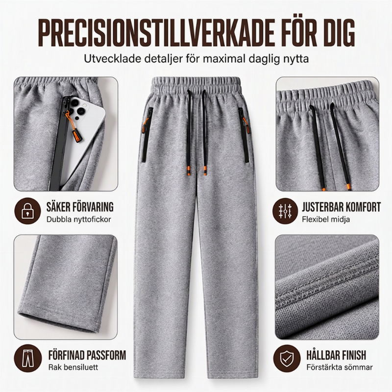 💰 Halva priset! 🧥 Varma och bekväma vinterbyxor för män – mjuka, sköna och perfekta för kalla vinterdagar. ❄️