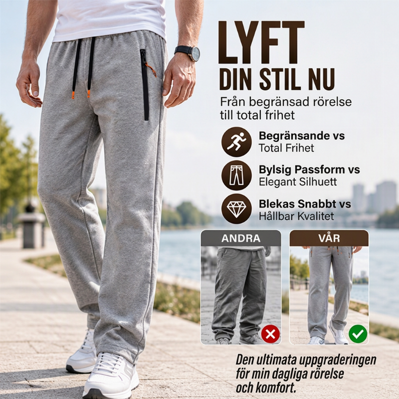 💰 Halva priset! 🧥 Varma och bekväma vinterbyxor för män – mjuka, sköna och perfekta för kalla vinterdagar. ❄️