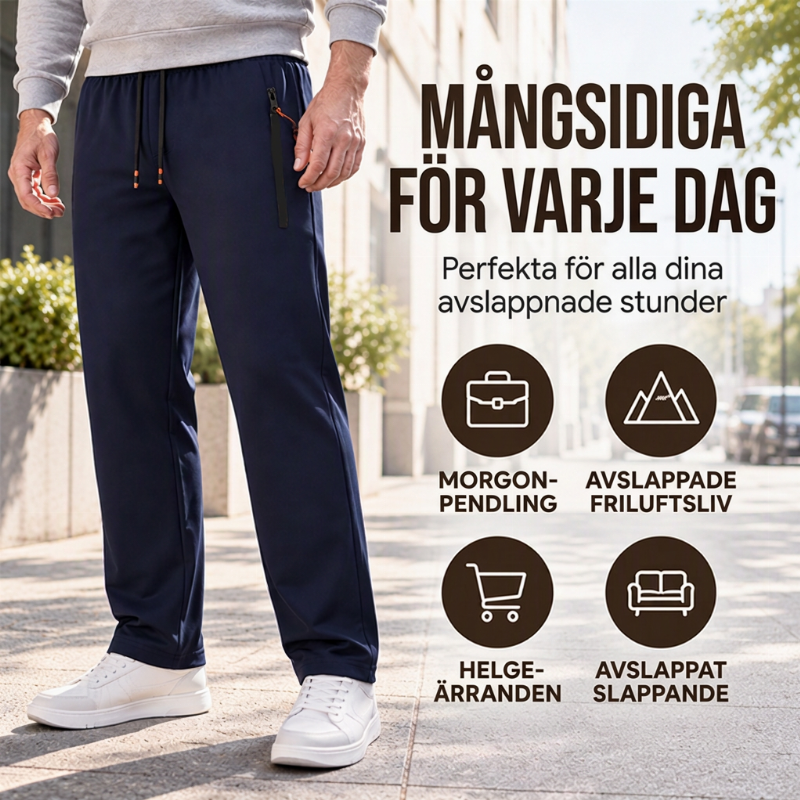 💰 Halva priset! 🧥 Varma och bekväma vinterbyxor för män – mjuka, sköna och perfekta för kalla vinterdagar. ❄️