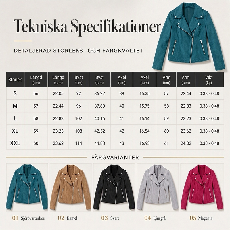 Kvinnlig avslappnad slim-fit kavaj med lapel💼✨