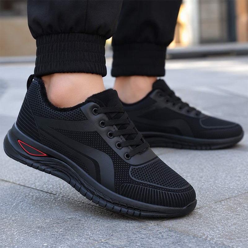 Termiska Utility-Sneakers för Män – Halkfria, Andningsbara & Lätta för Vinter