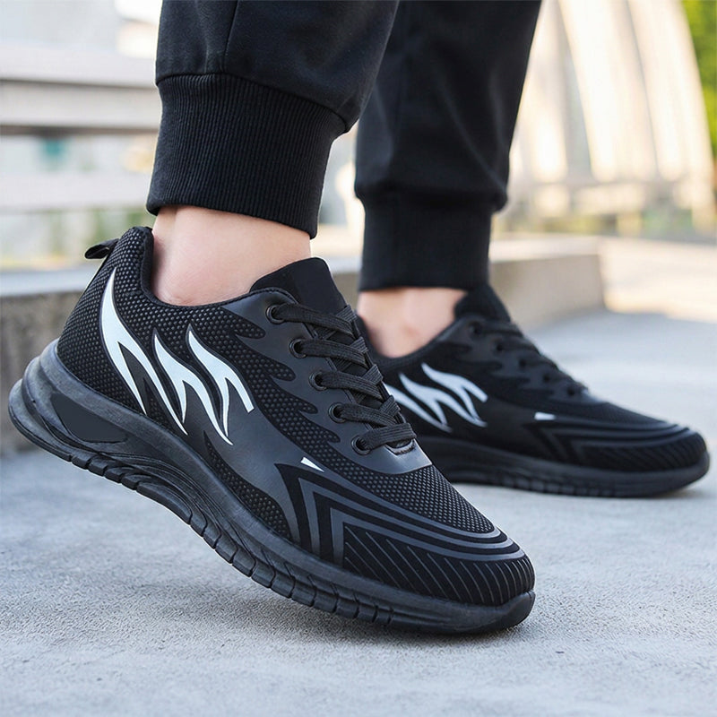 Termiska Utility-Sneakers för Män – Halkfria, Andningsbara & Lätta för Vinter