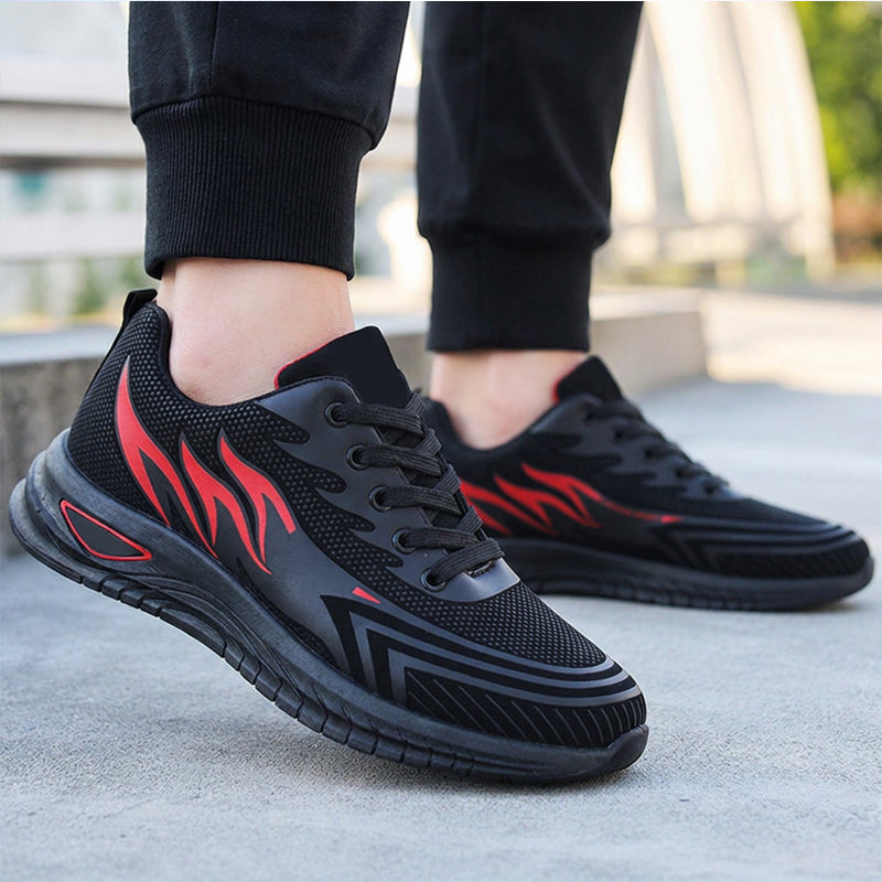 Termiska Utility-Sneakers för Män – Halkfria, Andningsbara & Lätta för Vinter