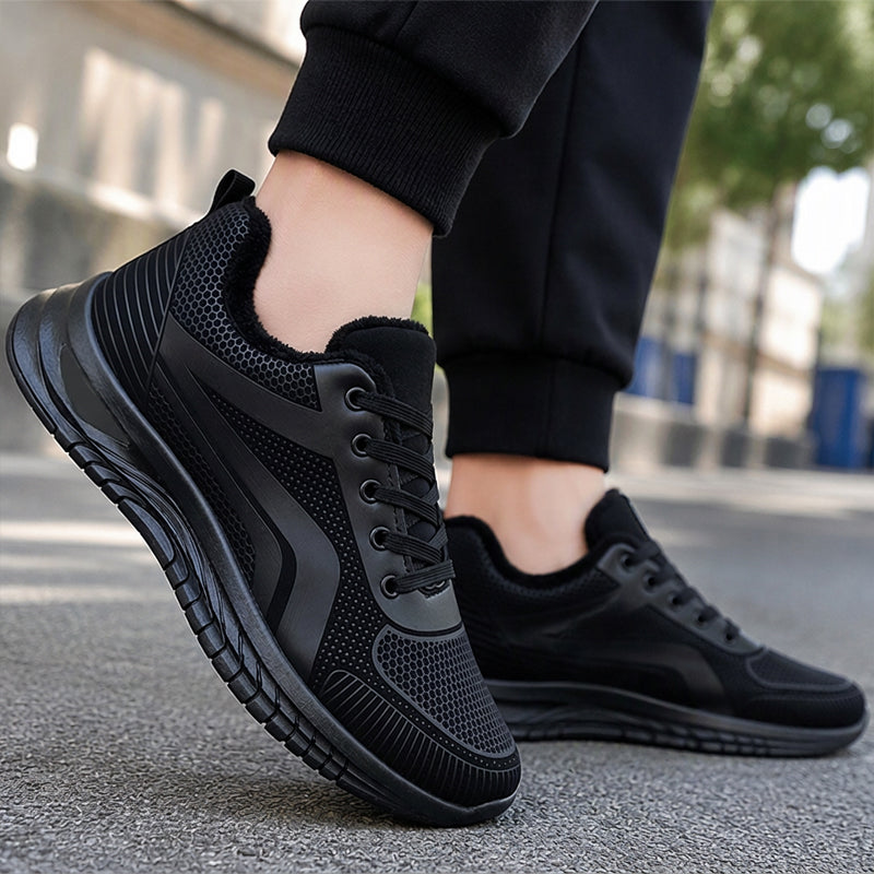 Termiska Utility-Sneakers för Män – Halkfria, Andningsbara & Lätta för Vinter