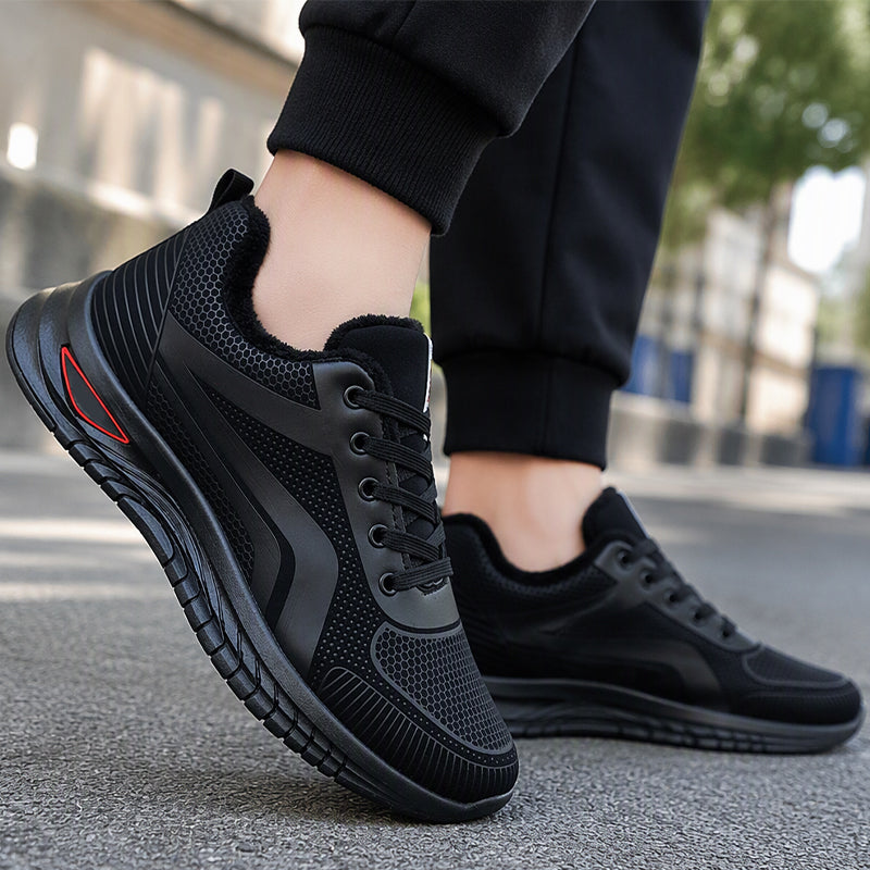 Termiska Utility-Sneakers för Män – Halkfria, Andningsbara & Lätta för Vinter