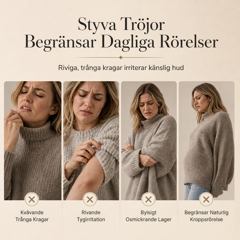 ✨ Ny kollektion 🤍 Stickad poncho-tröja med knappar för damer – elegant lager-på-lager-look, mjuk komfort och tidlös stil