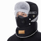 📦 Över 500 paket skickas varje dag! Vindtät, varm vintermössa i trapper-stil med inbyggd ansiktsmask