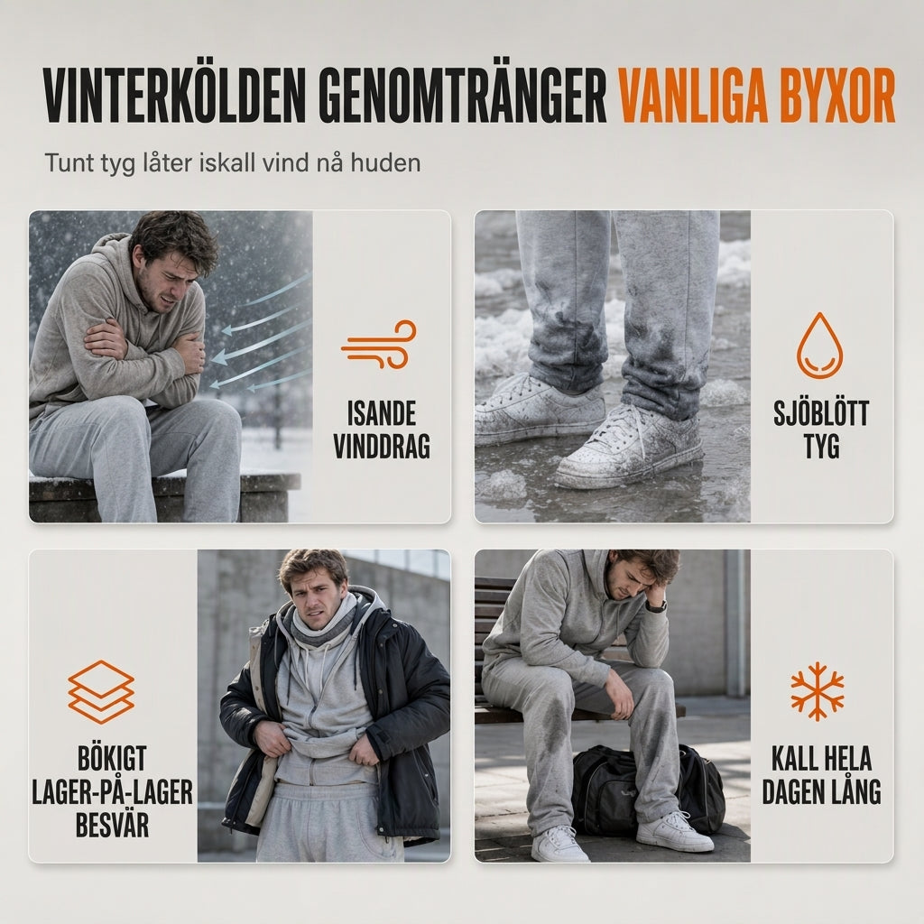 🔥Populär produkt! ✨Unisex-joggingbyxor med lös passform och sherpa-fleecefoder, varma vinterbyxor för fritiden med fickor med dragkedja