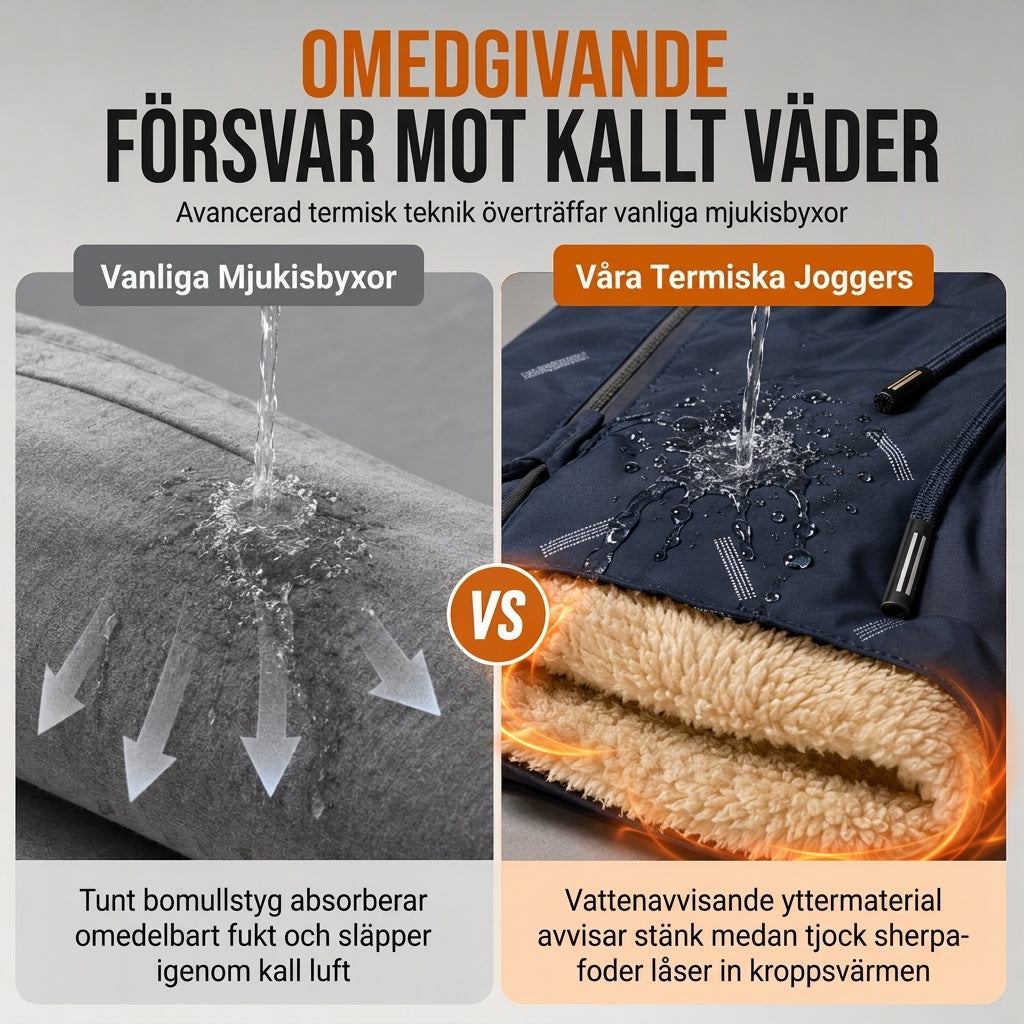 🔥Populär produkt! ✨Unisex-joggingbyxor med lös passform och sherpa-fleecefoder, varma vinterbyxor för fritiden med fickor med dragkedja