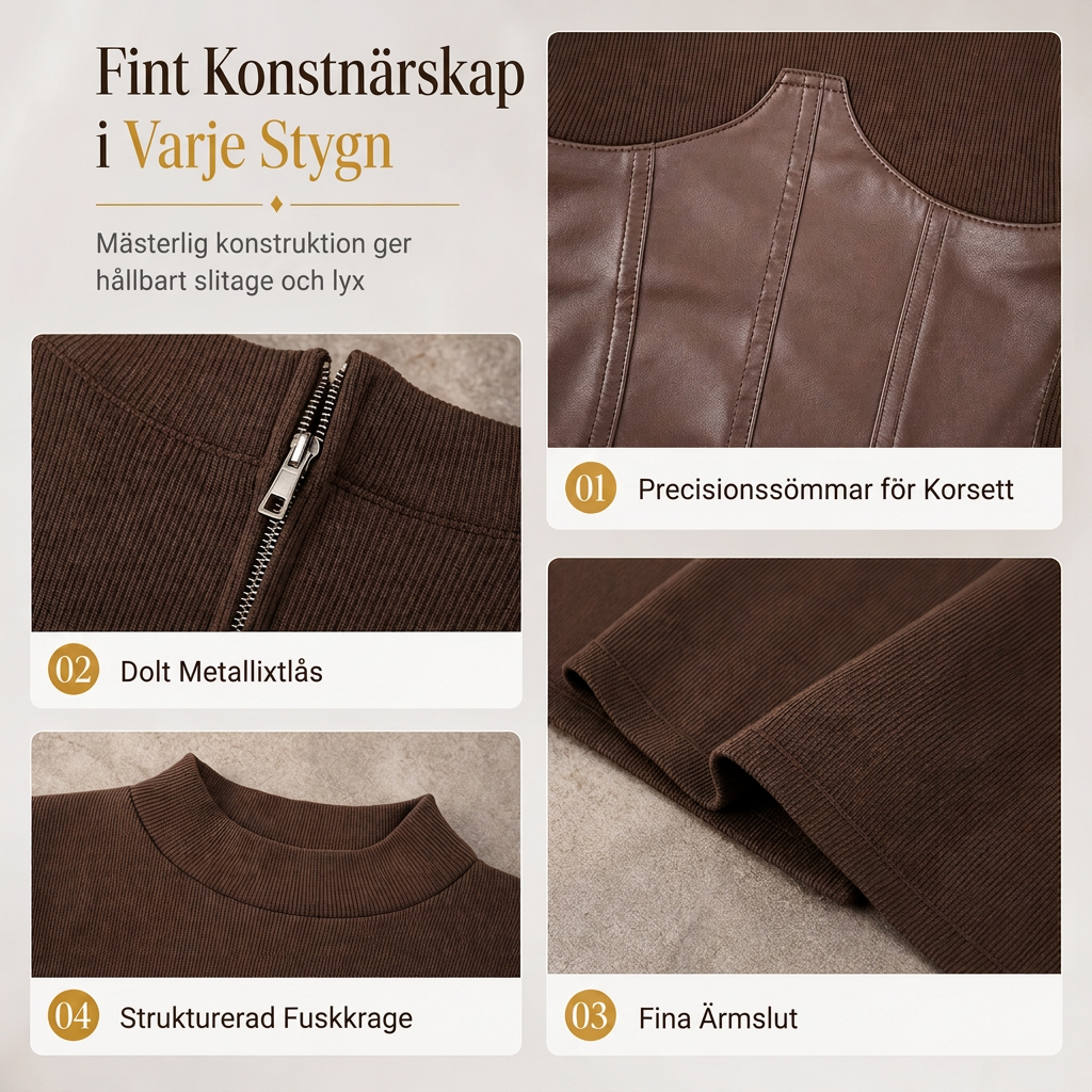 💰 Halva priset! 👗 Kvinnors rundhalsade långärmade patchwork-klänning med slim fit bodycon – elegant, bekväm och mångsidig, perfekt för fest och vardag. ✨