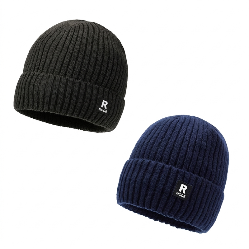🧢 Löst stickad varm mössa för män – mjuk, bekväm och perfekt för kalla höst- och vinterdagar! ✨