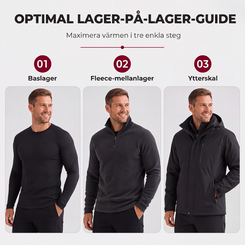 🎉 Nyhet! 👕 Varm pikétröja för män i polarfleece med stående krage – mjuk, värmande och perfekt för kalla höst- och vinterdagar. ✨