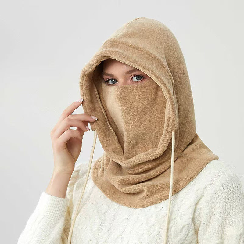 🛎️ Multifunktionell, värmande vintermask och huvahuvudbonad