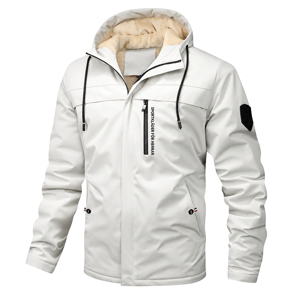 🖤Black Friday – Förhandstillgång: 50 % Rabatt🖤✈️Fri frakt🧥 Herr amerika-retro plymfodrad kappa med lös passform – varm, bekväm och perfekt för höst och vinter! ✨