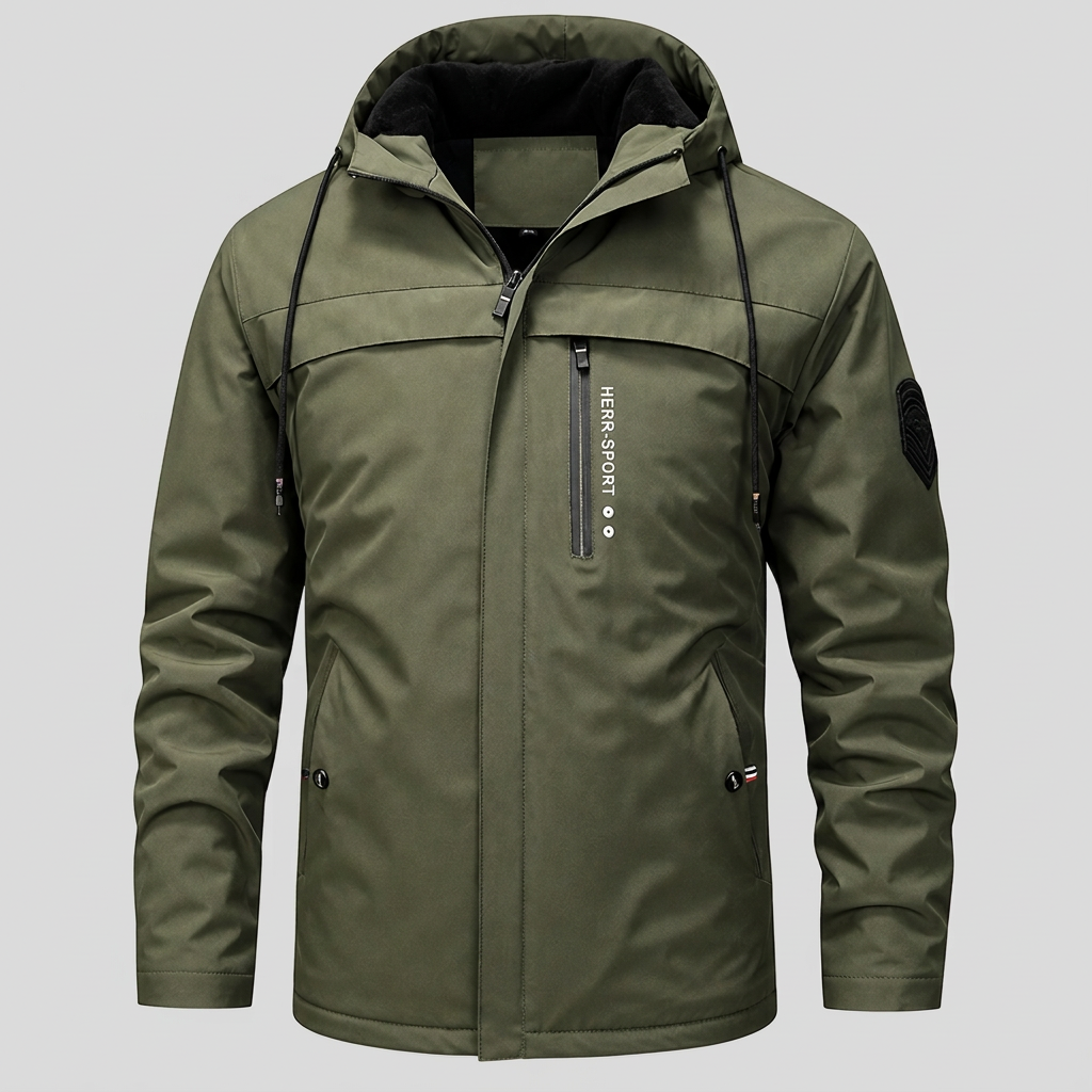 🖤Black Friday – Förhandstillgång: 50 % Rabatt🖤✈️Fri frakt🧥 Herr amerika-retro plymfodrad kappa med lös passform – varm, bekväm och perfekt för höst och vinter! ✨