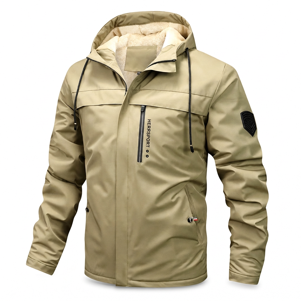 🖤Black Friday – Förhandstillgång: 50 % Rabatt🖤✈️Fri frakt🧥 Herr amerika-retro plymfodrad kappa med lös passform – varm, bekväm och perfekt för höst och vinter! ✨